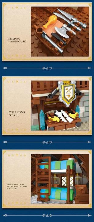 Actual product image ReoBrix Medieval forge