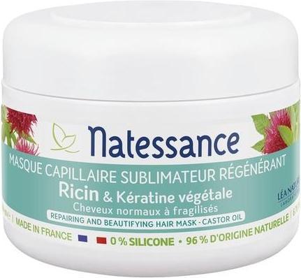 Actual product image Natessance Natural Regenerating and Smoothing Castor Oil and Plant Derived