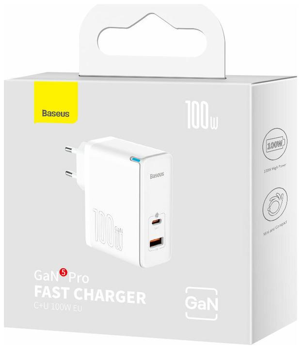 Actual product image Baseus 100W GaN5 Pro Fast Charger (100 W)