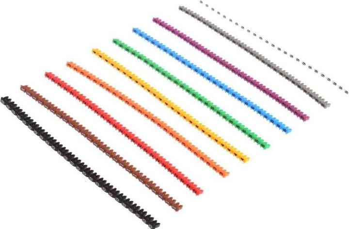 Produktbild RS PRO Clip on Nylon 66 Cable Marker Pk Mixed