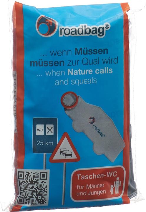 Image du produit Roadbag WC de poche pour hommes à usage unique (Produits d'hygiène)