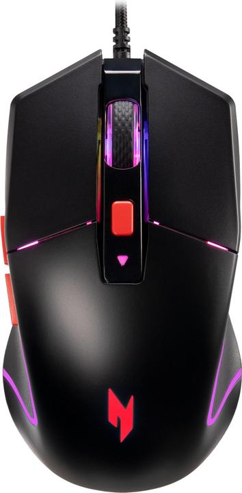 Image du produit Acer drátová myš Nitro Gaming Mouse 100 (NMW100),7200dpi,6 tlačítek,125Hz,60 IPS,RGB,USB-A,Černá (Filaire)