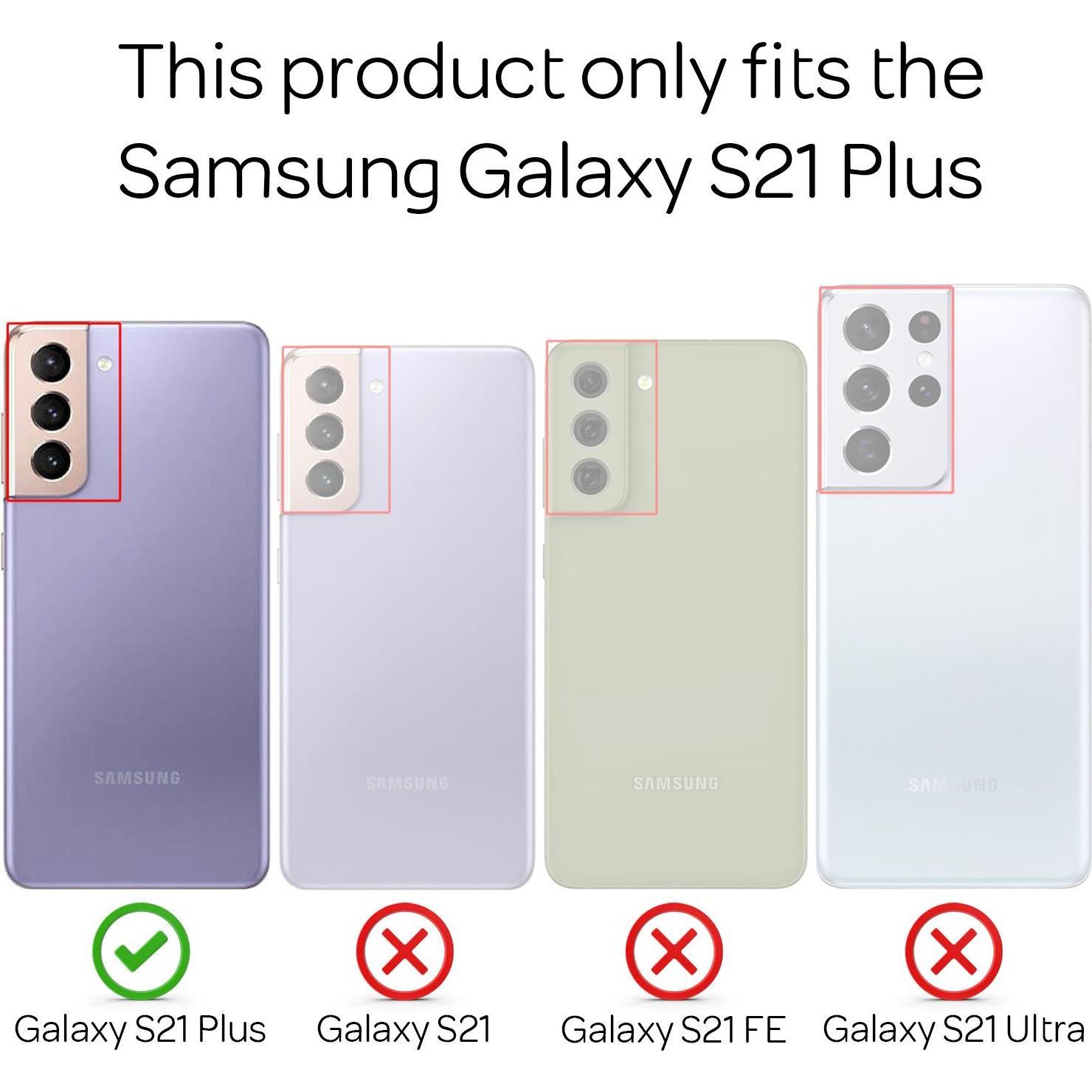 Thumbnail - Nalia Handyhülle (Samsung Galaxy S21+), Smartphone Hülle, Schwarz