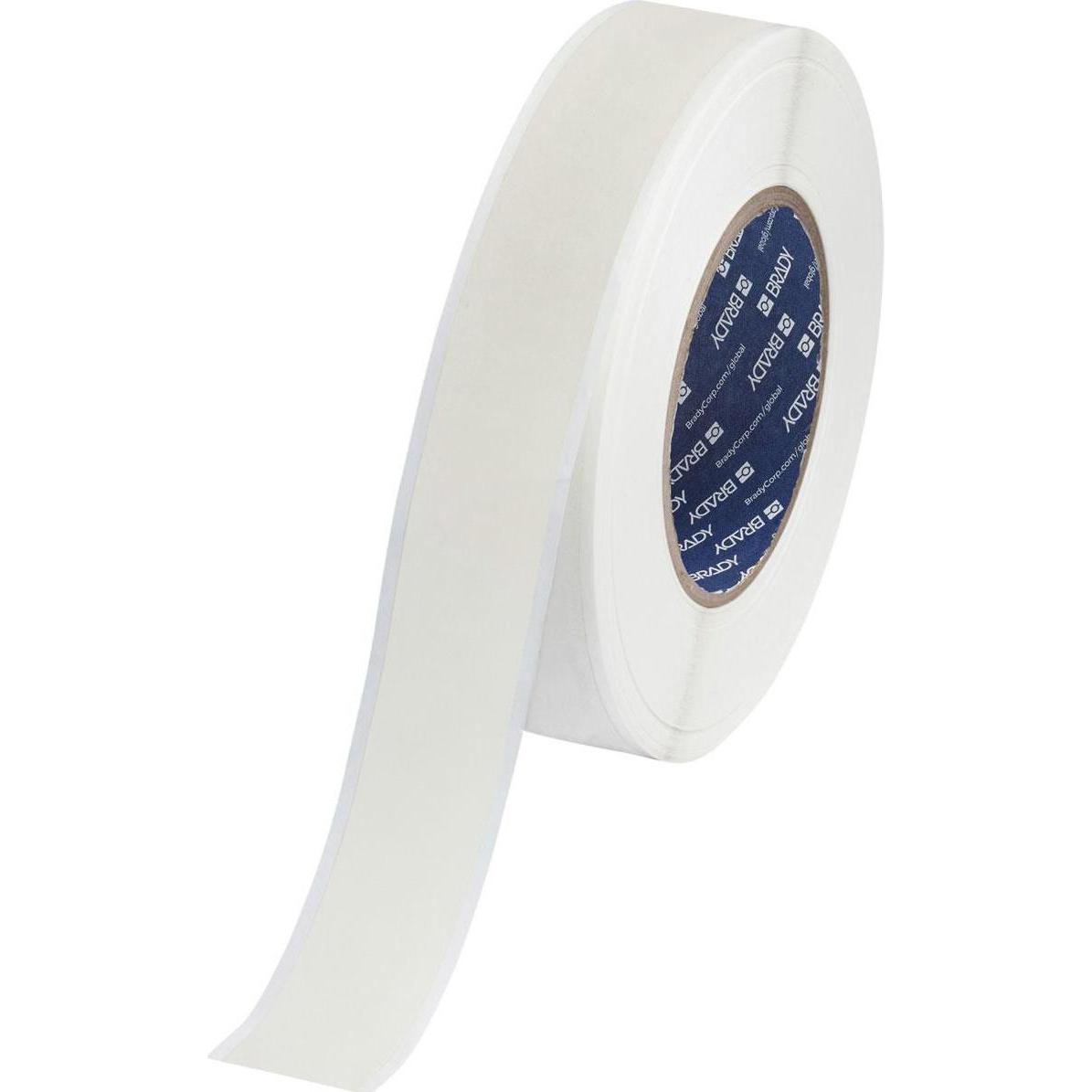 Brady, Etiketten, THT-1000-403, wasserlösliches Papierband, Weiss, matt, 25.40 mm x 30.48 m, wiederablösbar, En