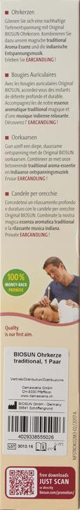 Produktbild Biosun Traditional Ohrkerzen