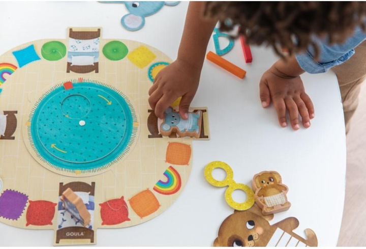 Immagine prodotto Goula Gioco di travestimento, d/f/i da 3 anni, 2-4 giocatori, gioco da tavolo colorato. (Tedesco, Francese, Italiano)