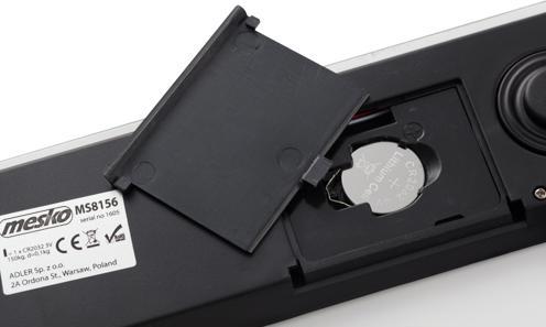 Produktbild Camry MS 8156 Square Blue, Multicolour Mechanical personal scale (150 kg)