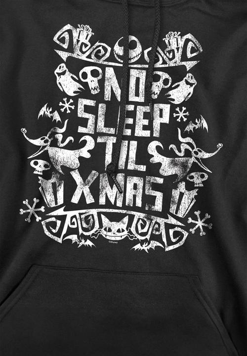 Produktbild The Nightmare Before Christmas No Sleep Till Xmas Kapuzenpullover (XL)