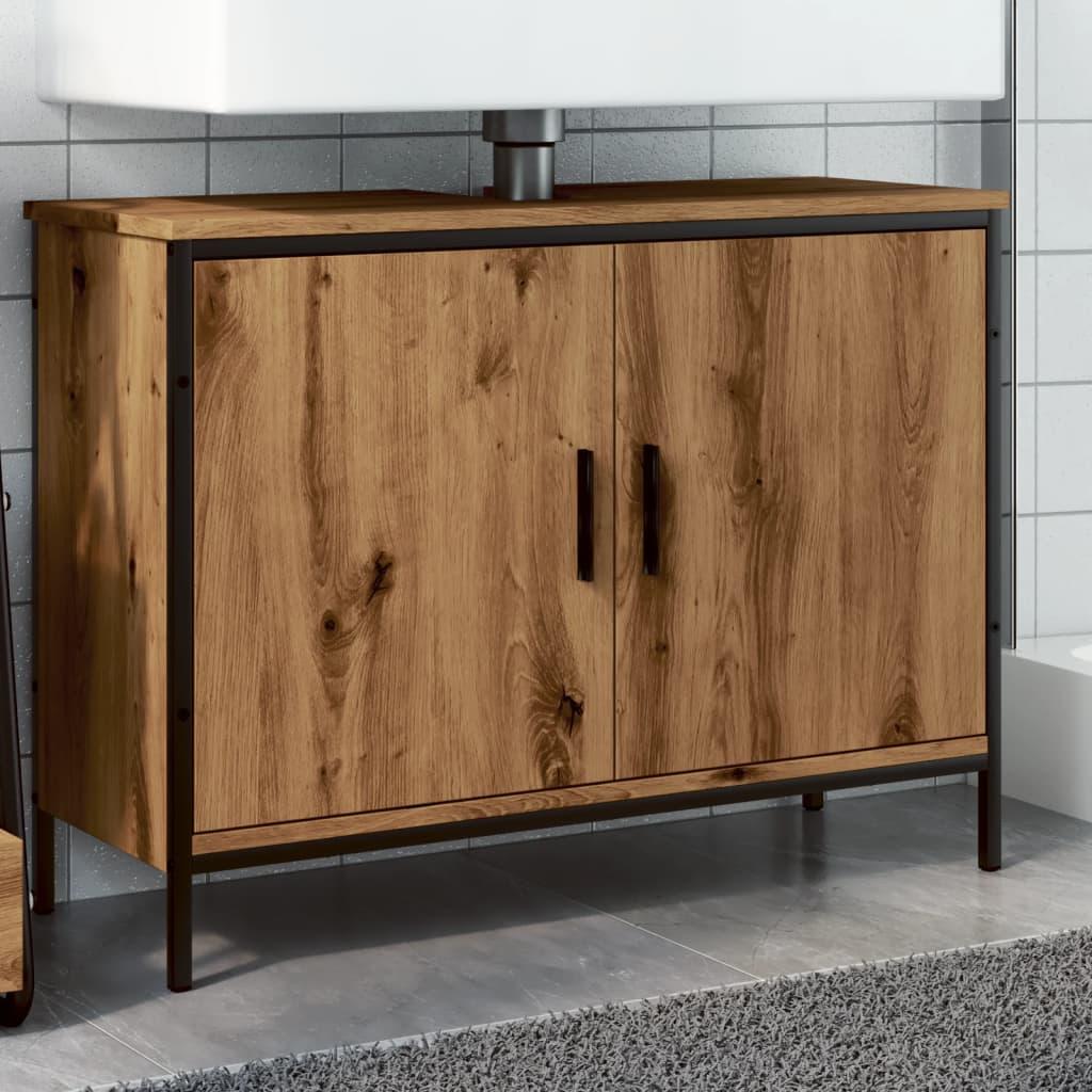 VidaXL, Waschbeckenunterschrank, Waschbeckenunterschrank (80 x 30 x 60 cm)