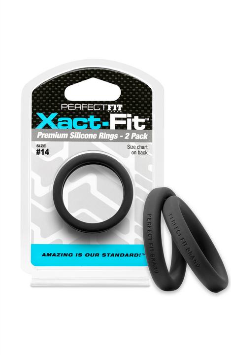 Image du produit PerfectFitBrand #14 Xact-Fit Cockring 2-Pack (3.60 cm)
