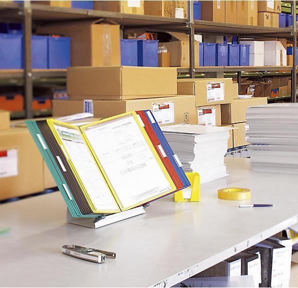 Actual product image Tarifold Display panel system complete with 20 rotating pockets