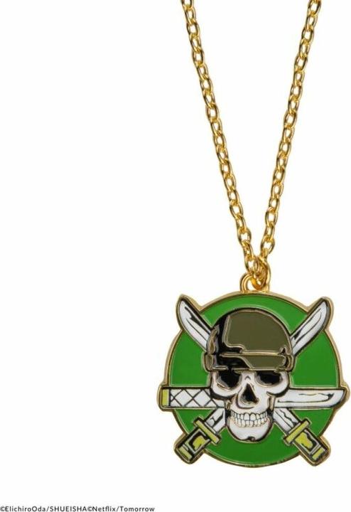 Image du produit Cinereplicas One Piece Collier & Pendentif Zoro (Métal)