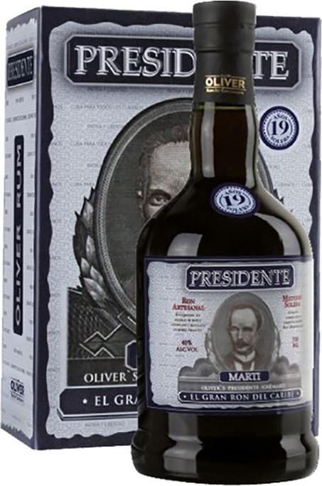 Actual product image Oliver & Oliver Presidente Marti 19 anos Solera 0.7 l (1 x 70 cl)