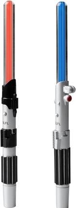 Produktbild NoName STAR WARS - Sabres Laser - Set de 2 Stylos à Bille