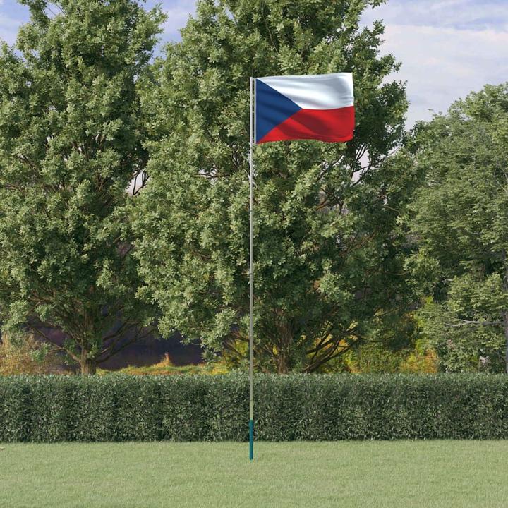 Image du produit vidaXL tschechische Flagge (90 x 150 cm)