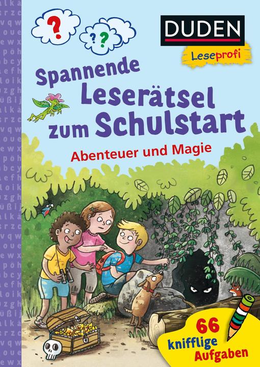 Produktbild Duden Leseprofi – Spannende Leserätsel zum Schulstart: Abenteuer und Magie, 1. Klasse (Deutsch, Susanna Moll, 2024)
