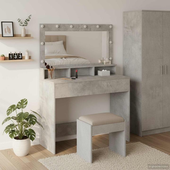 Image du produit vidaXL Schminktisch (41 x 100 x 135 cm)