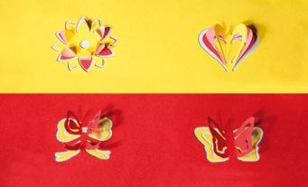 Actual product image Wedo Motif punch 3D, loop