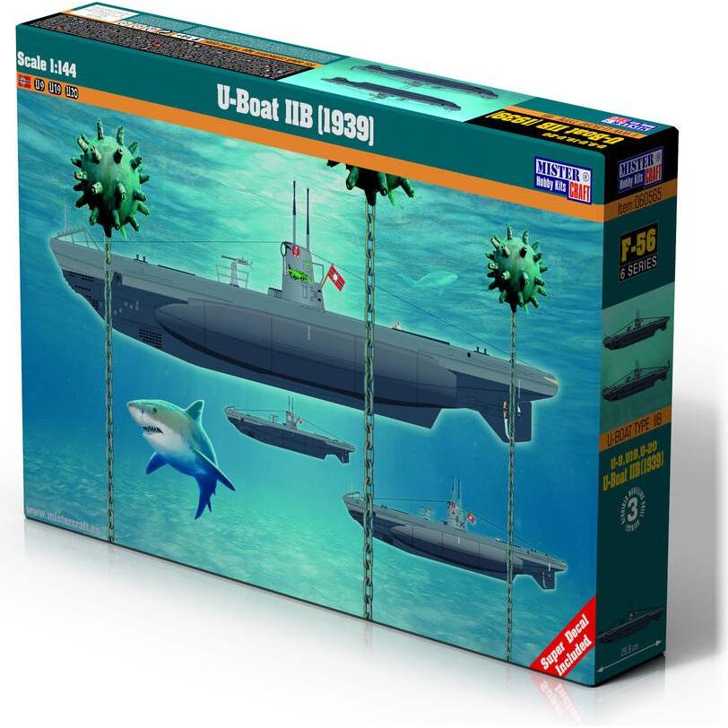 MeisterCraft U-Boat Type IIB 1/144 German decals
