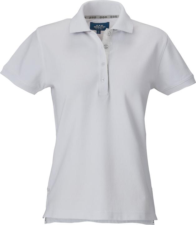 Immagine prodotto Top Swede South West - Polo tinta unita Marion, donna, XS bianco, 95% cotone, 5% elastan (XS)