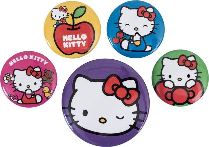 Hello Kitty Sortierte Designs AnsteckerSet 5erPack