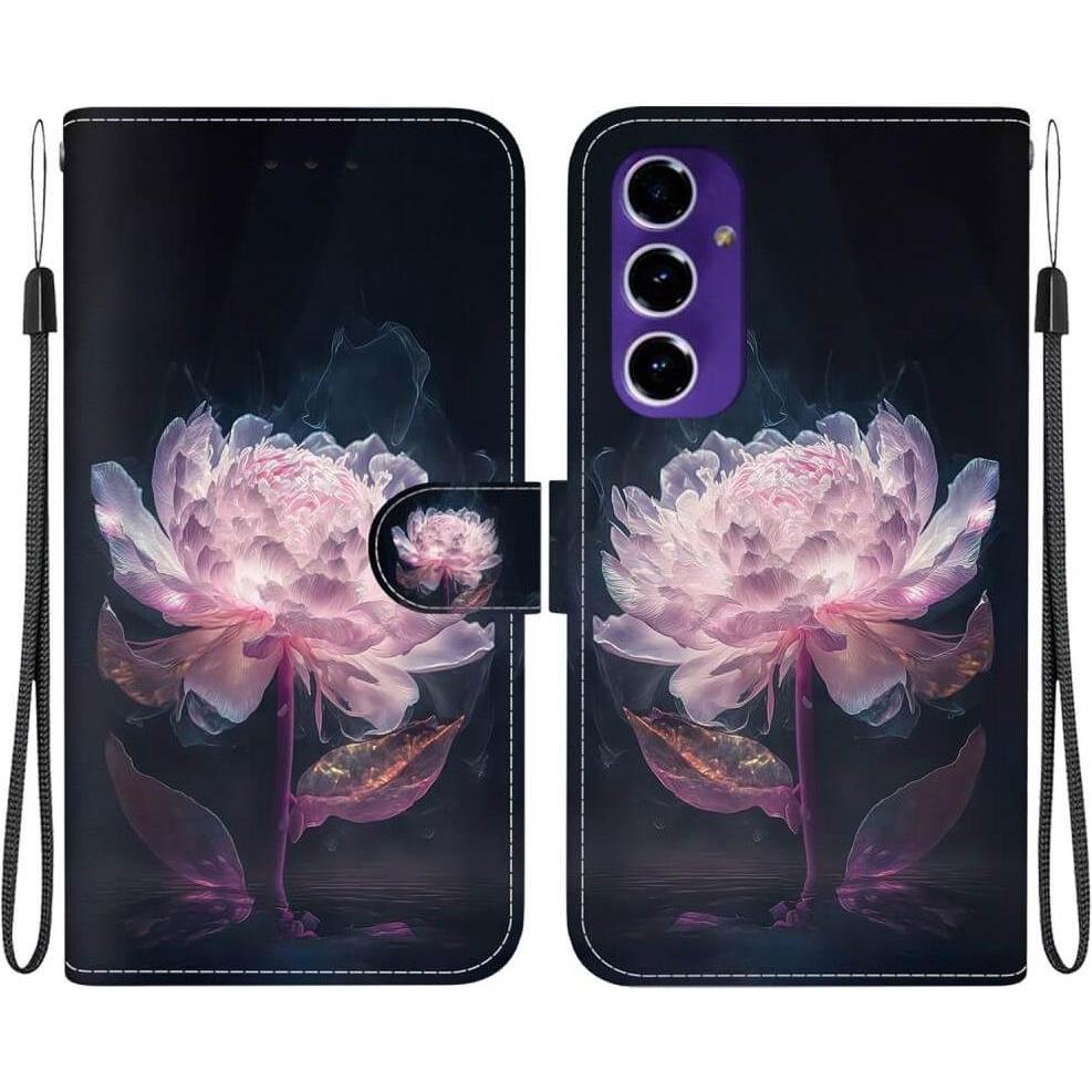 Cover-Discount Galaxy A16 - Tasche Hülle mit Blüten Motiv (Samsung Galaxy A16 5G), Smartphone Hülle, Mehrfarbig