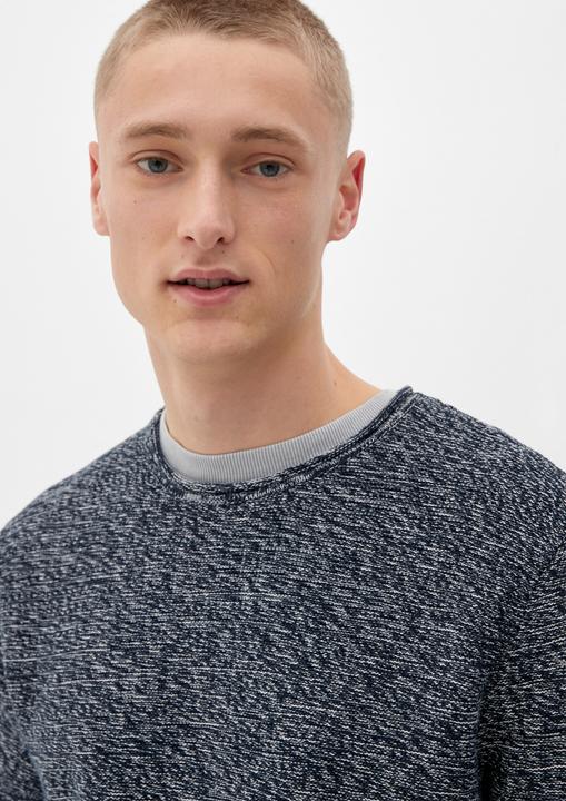 Image du produit s.Oliver Strickpullover Strickpulli mit Rollsäumen (M)