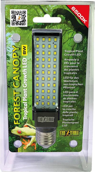 Exo Terra Lampe Forest Canopy LED, 6500K, 8W (UVB)
