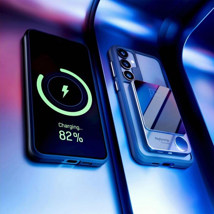 Produktbild 3MK Etui Satin Armor MagCase na Samsung Galaxy S25+ - przezroczyste (Samsung Galaxy S25+)