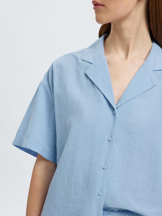 Immagine prodotto Selected Leinenmix Kurzarmhemd (38)