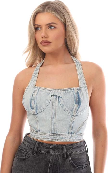 Actual product image Heron Preston Womens/Ladies Denim Bra (36 D)