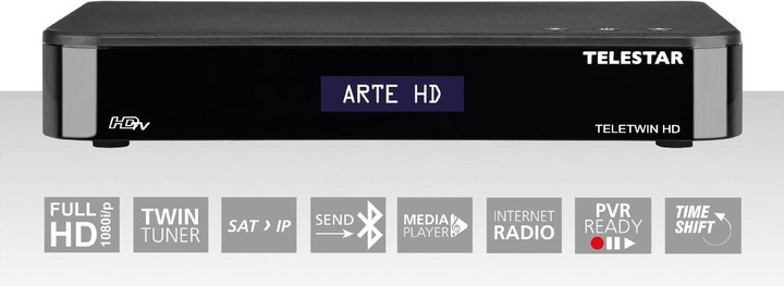 Immagine prodotto Telestar Teletwin HD (DVB-S, DVB-S2, 2x DVB-S2 (Doppio), Doppio DVB-S2)