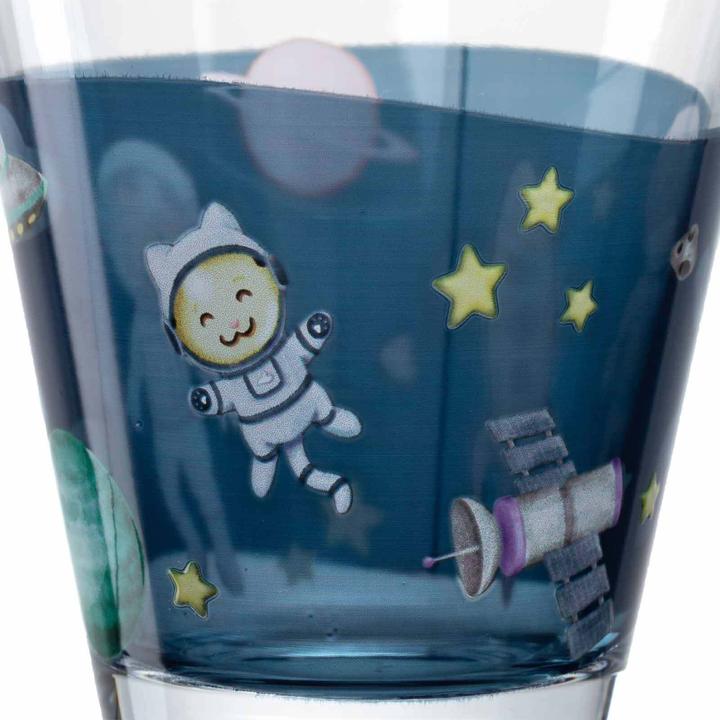 Actual product image Leonardo Avventura children's drinking glass 215 ml, 3 pieces, universe