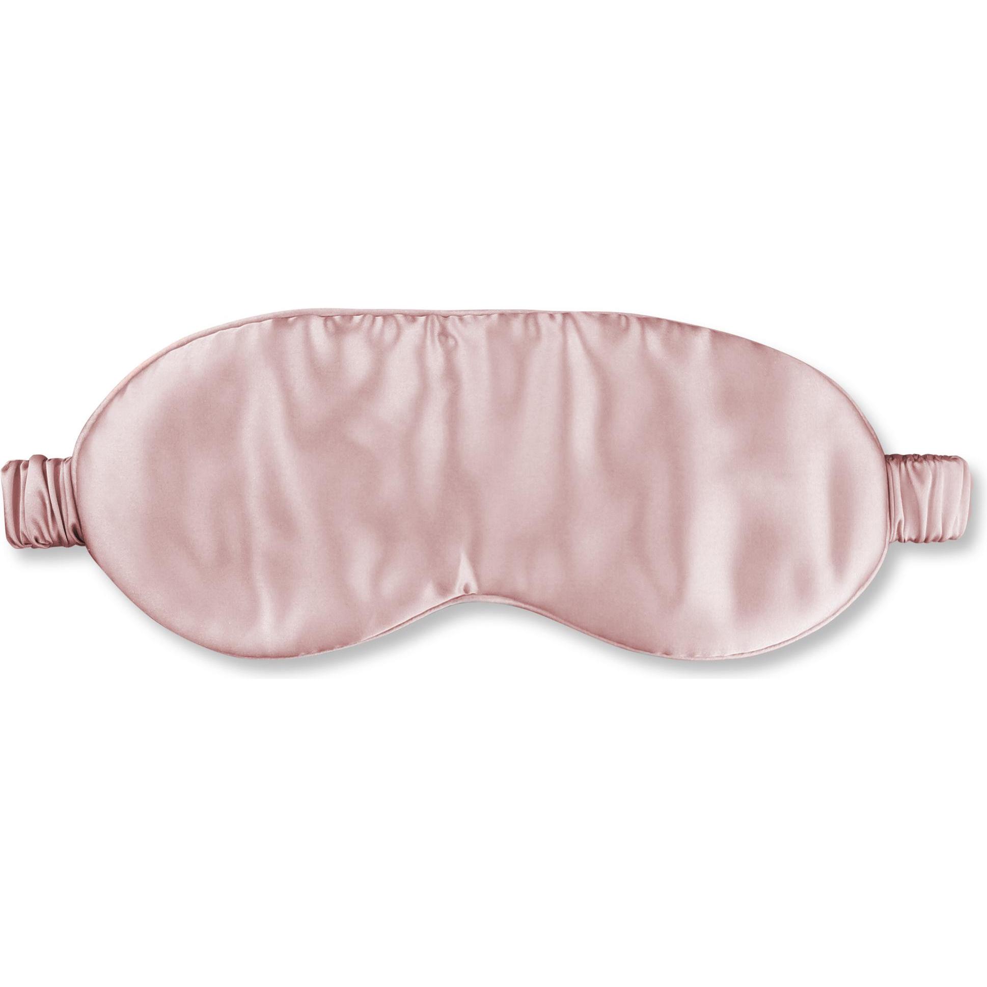 Ailoria, Bettwäsche, BEAUTY SLEEP SET Silk Zipper Pillowcase (50x70) (pink) with eye mask (Kopfkissenbezug, 50 x 70 cm)