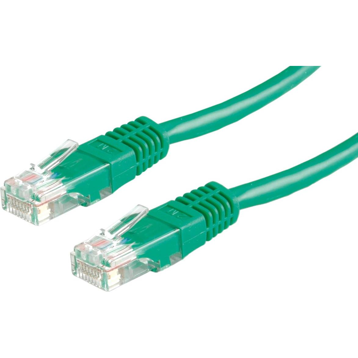 Secomp ROLINE Patch Cable UTP, RJ45-RJ45 (U/UTP, CAT5e, 2 m), Netzwerkkabel