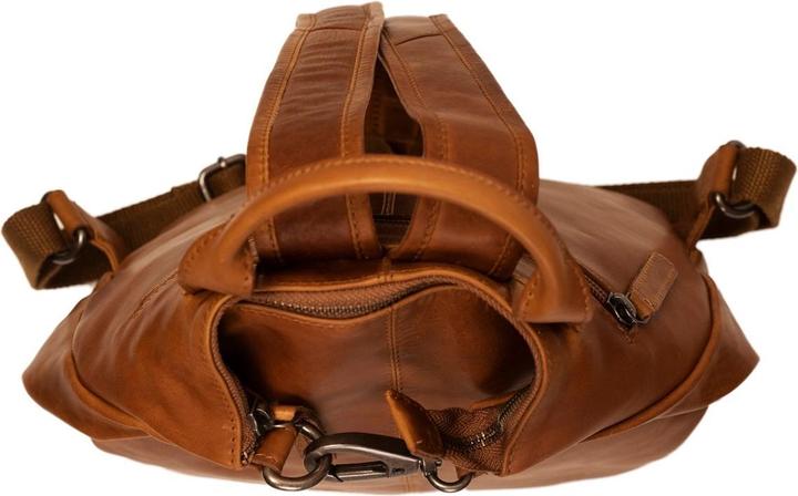Actual product image Chesterfield Wax Pull Up City Backpack Leather 40 cm
