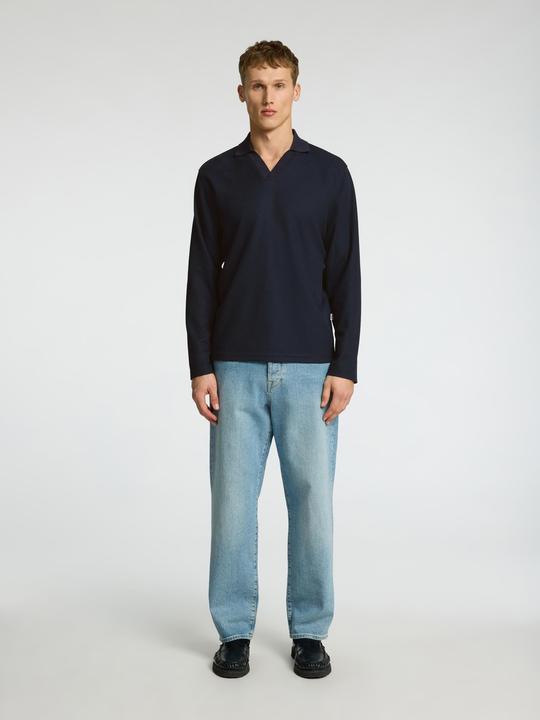 Produktbild Selected Strick Langarm-Poloshirt (L)