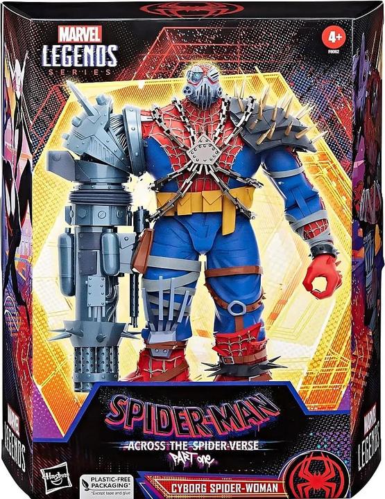 Produktbild Hasbro Spider-Man: Across the Spider-Verse Marvel Legends Deluxe - Cyborg Spider-Woman