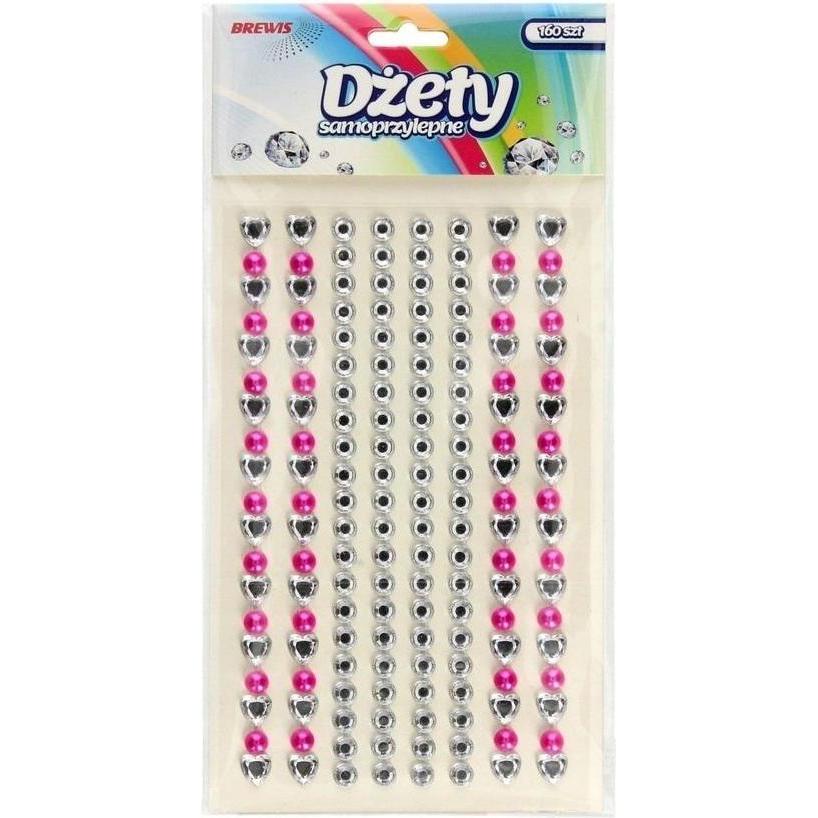 Brewis Selbstklebende Strasssteine ​​152 Stk