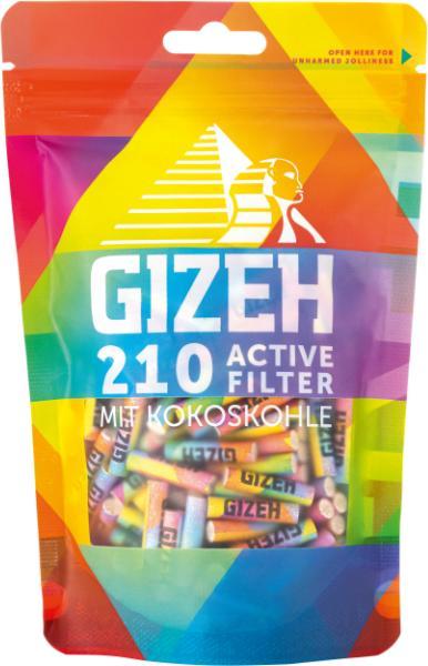 Produktbild Gizeh Rainbow Active Filter 6mm 50pcs