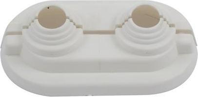 Image du produit Danfoss Dobbeltroset 40mm ra-k+ra-ke ø12-24 hvid