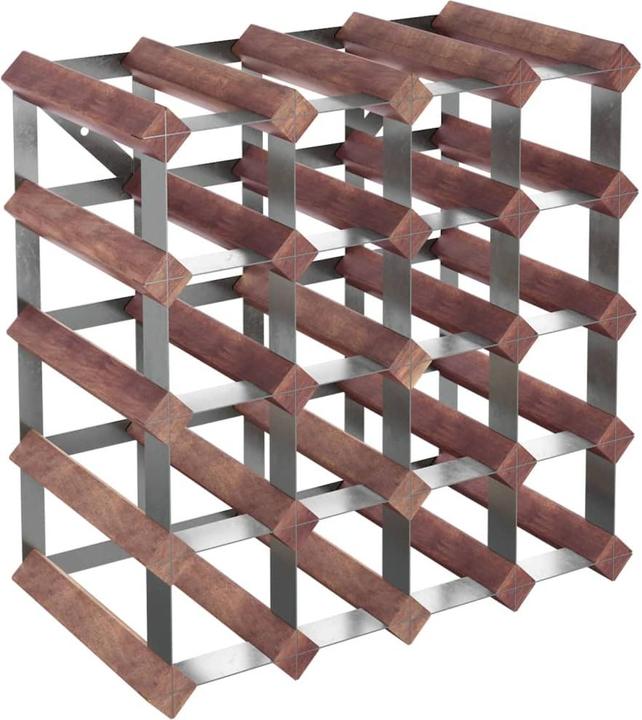 VidaXL Weinregal (41,5 x 22,5 x 41,5 cm, 20 Fl.)
