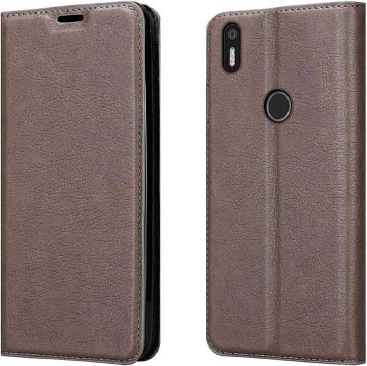 Actual product image Cadorabo Book Invisible Magnet Cover (BQ Aquaris X5 Plus)