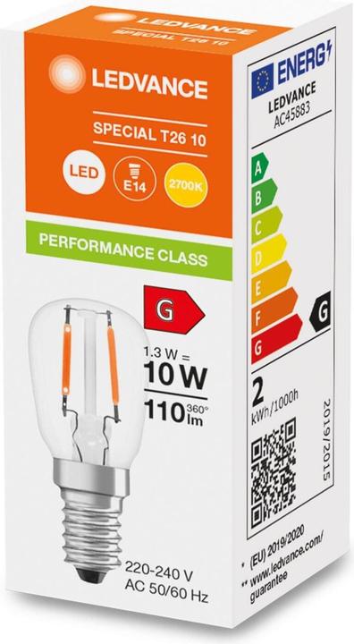Produktbild Ledvance LED-Lampe (E14, 110 lm, 1x)