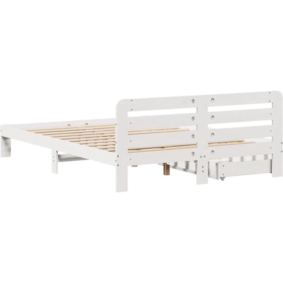 Thumbnail - VidaXL, Bett, Bett ohne Matratze (135 x 190 cm)