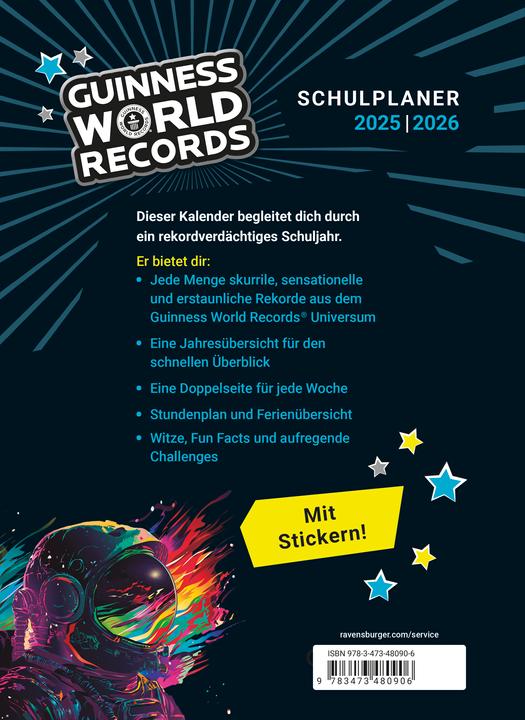 Image du produit Ravensburger Agenda scolaire (1 semaine / 2 pages)