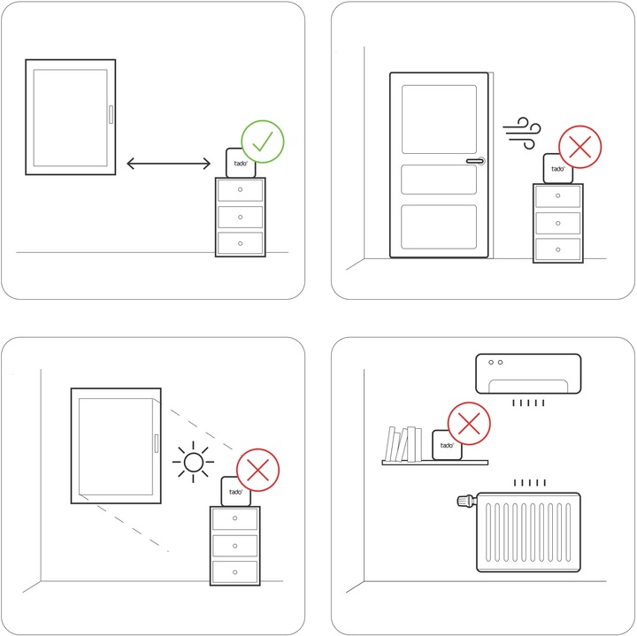 Actual product image tado° Stand for Sensor / Thermostat Add-on
