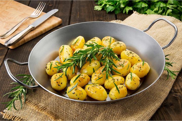Immagine prodotto CHG Set di padelle in ferro 3 pezzi. (Set di pentole e padelle da cucina, Ferro)