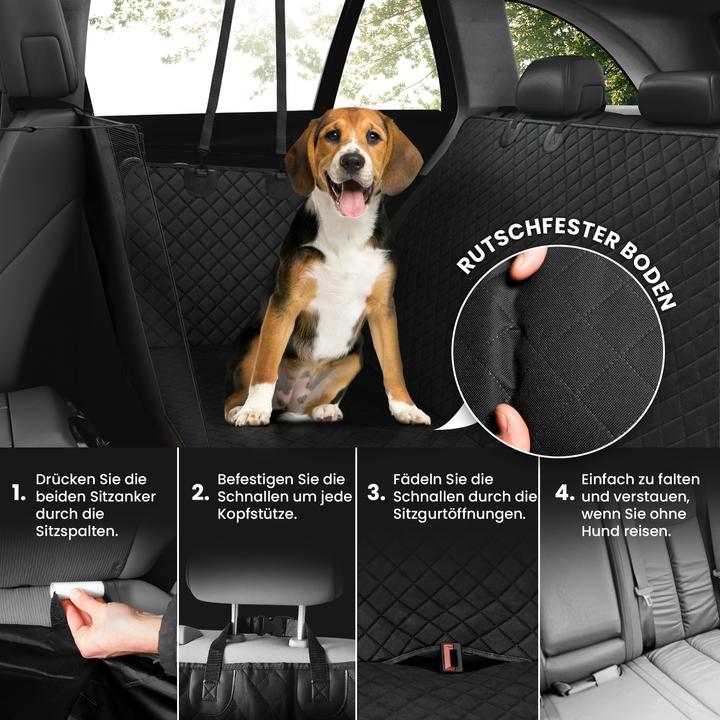 Image du produit Naloo's World Rückbankschutz (Chien, Respirant, Pliable, Lavable)