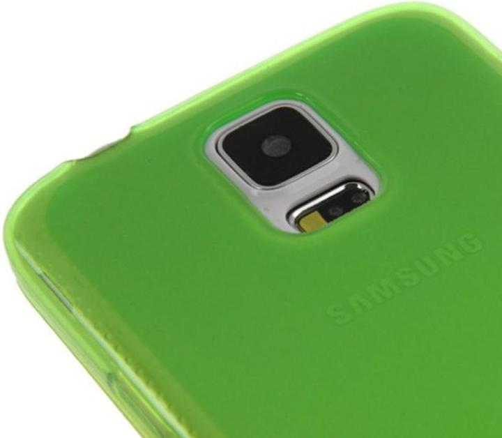 Produktbild König Design Handyhülle Flip Quer für Handy Samsung Galaxy S5 / S5 Neo Grün (Samsung Galaxy S5, Samsung Galaxy S5 Neo)